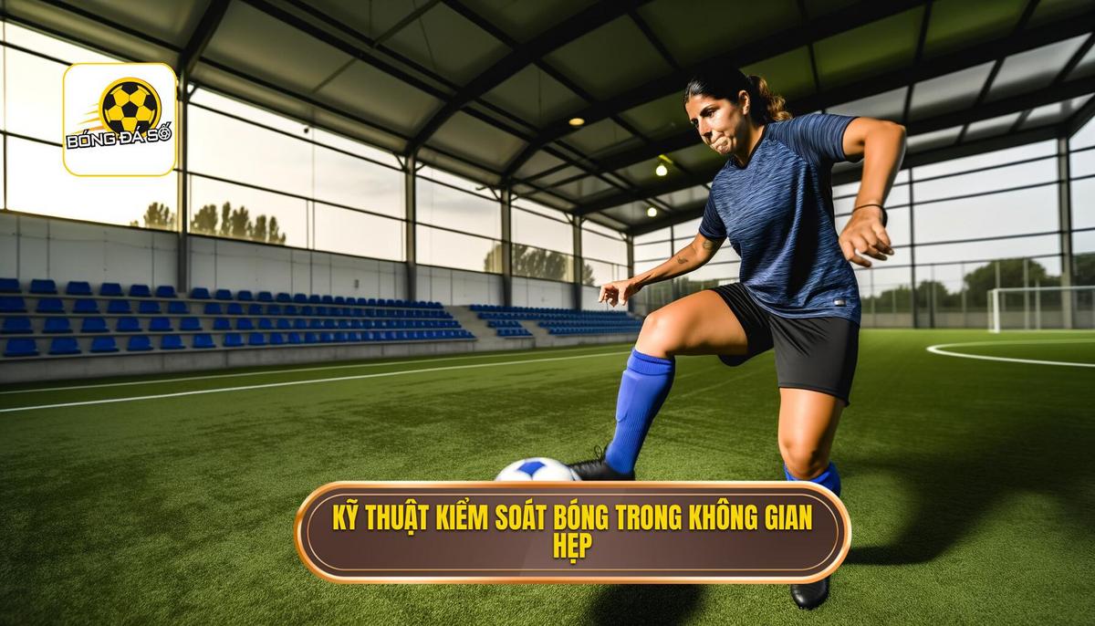 Kỹ thuật kiểm soát bóng trong không gian hẹp 