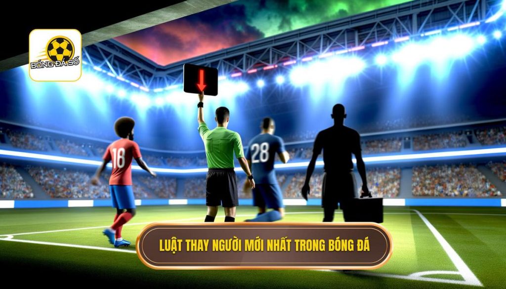 Luật thay người mới nhất trong bóng đá