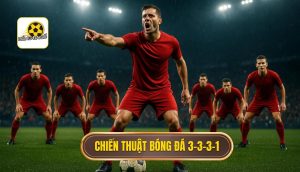 Chiến thuật bóng đá 3-3-3-1
