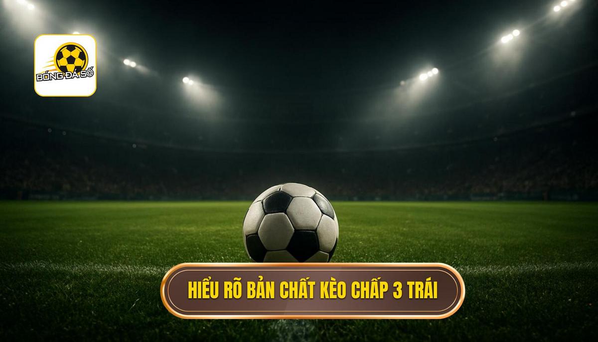 Hiểu Rõ Bản Chất Kèo Chấp 3 Trái