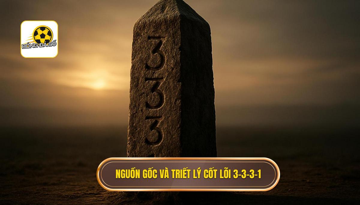 Nguồn gốc và Triết lý cốt lõi của 3-3-3-1