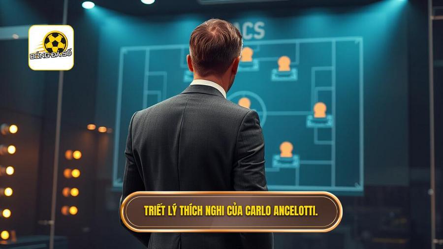1. Triết lý thích nghi của Carlo Ancelotti.