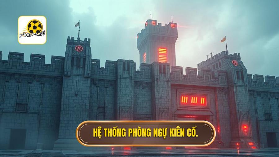 2. Hệ thống phòng ngự kiên cố.