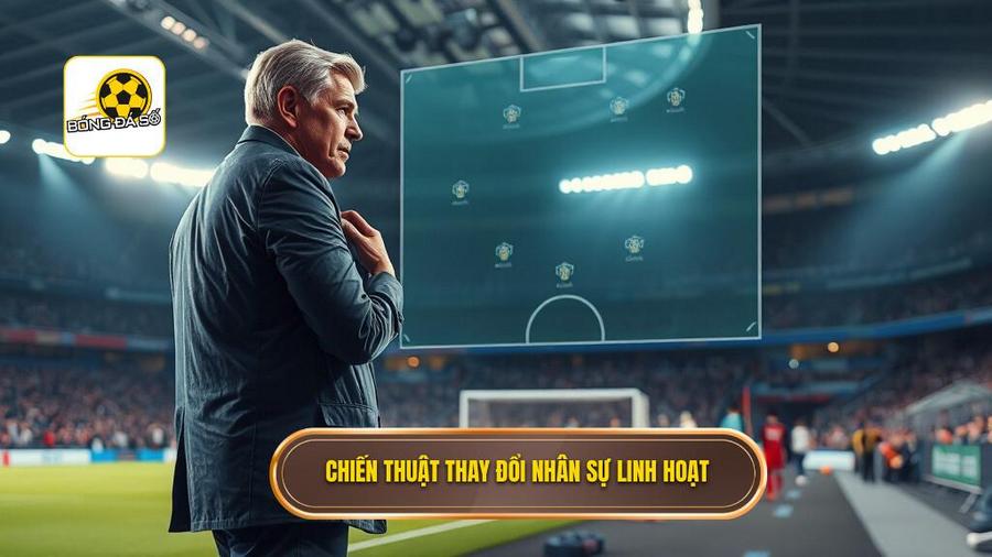 3. Chiến thuật thay đổi nhân sự linh hoạt
