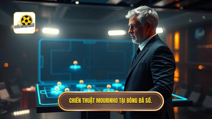 Chiến thuật Mourinho tại BÓNG ĐÁ SỐ.