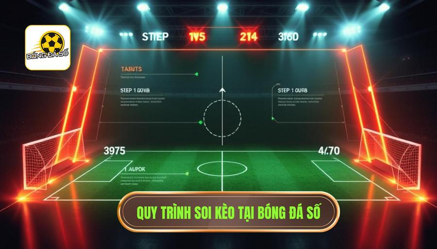 Quy trình 4 bước Soi kèo nhanh – chốt kèo gọn tại BÓNG ĐÁ SỐ